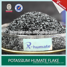 Potassium Humate Flakes with Highly Solubility